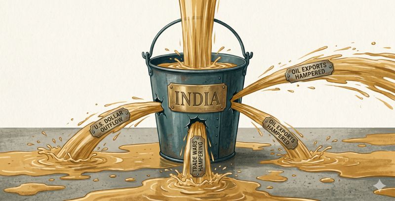 India is the world's fastest-growing major economy. Its currency just hit a record low.